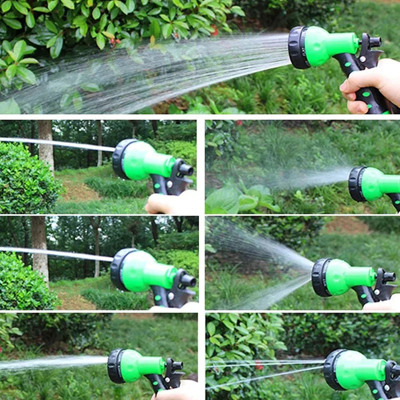 Expandable Magic Garden Hose (25–200FT) 
— 7 Spray Settings